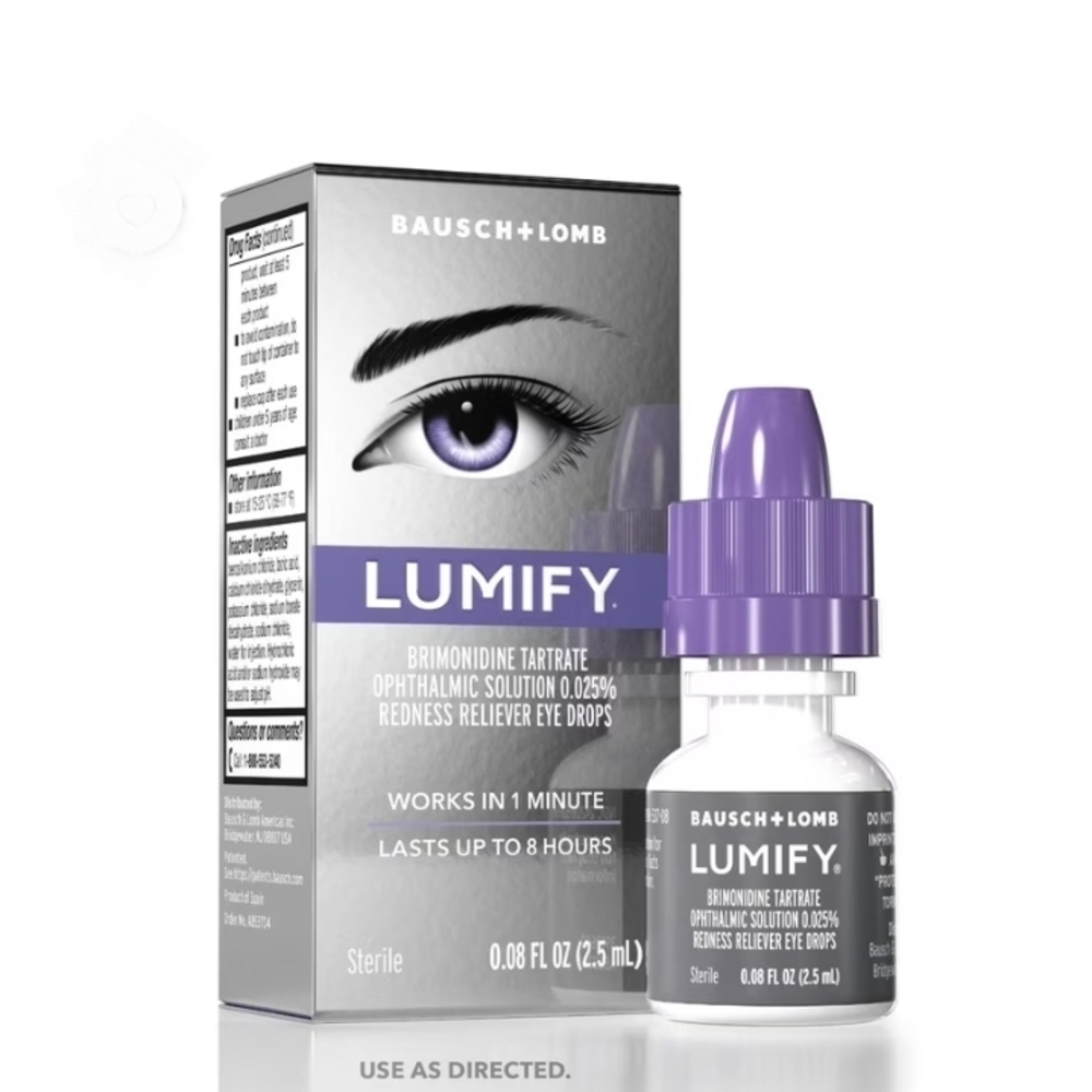 Bausch + Lomb Lumify Eye Drops - Brighter / Whiter Eyes (0.08 fl oz)